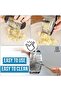 Stainless steel Ginger Garlic Press Black Color - 7