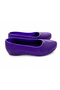 Zenne Non-Slip Sole Moccasin Garden and Agricultural Shoes 36-42 Purple - 8