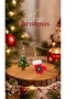 Miyuki Bead Handmade Gloves and Tiny Pine Tree Earrings New Year Christmas Noel