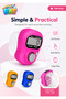 Digital finger tally counter ring, 2 pcs – LCD knitting row counter, random color - 7