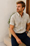 Men's Short Sleeve Shirt with Buttoned Collar and Pocket, Cotton, Summer Casual Fit - 2