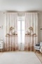 Dream Clock Patterned Children's Baby Room Background Curtain (Single Wing Pricing) - 3