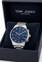 Men's Watch Silver Blue Original Steel Waterproof 3 Atm 2 Year Warranty Invoice Is Issued - 2