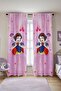 Princess and Red Apple Patterned Children's Baby Room Background Curtain (Single Panel Pricing) - 2