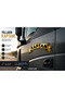 Self-Adhesive Plexy Sticker Mirror Gold Vehicle Decoration Truck Truck Service Vehicle 21X10 cm - 5