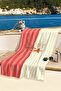 Starfish Striped Beach Towel - Marine Modern Coral Yellow Pool Quick-Dry Microfiber Towel - 6