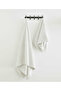 Sardes 100% Organic Cotton Hand Towel 30 X 50 cm Beige Velvet Texture Gots Certified - 8