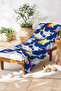Shark Sea Themed Beach Towel Coverlet - Marine Blue Pool Quick-Dry Microfiber Towel Coverlet - 4