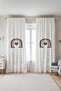 Love Path Patterned Children's Baby Room Background Curtain (Single Wing Pricing)