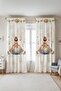 Klbklr Princess Patterned Children's Baby Room Background Curtain (Single Wing Pricing) - 3