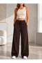 Women's 2-Pack Stoned Wide-Leg High-Waist Loose-Fit Pocketed Trousers Style Sweatpants - 2