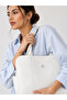 Mega large size soft faux leather women's handbag - 3