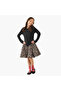 Round Neck Long Sleeves Knee Length Dress with Embellishments - 2