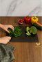Smoked Tempered Glass Cutting Board 35X25 cm |   Unbreakable, Heat-Resistant, Hygienic Glass Cutting Board and Kitchen Presentation Board - 3