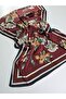 Ivy Pattern Voile Silk Shawl Accessory Shoulder Shawl Foulard - 3