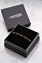 6 mm Diameter Tiger's Eye Natural Stone Men's Steel Bracelet