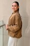 Front Pleated Detailed Zippered Advertized Sleeve Lined Bomber Jacket - 2