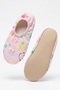 Children's Non-Slip Sole Patterned Sea Shoes Pool Booties M00832 Pink - 3