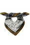 وشاح بنمط عرقي ومربع 50x50 سم