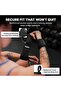 DMoose® Wrist Wraps for Weightlifting 18" - Heavy Duty Gym Wrap with Hand Thumb Loop for Support & Pain Relief - 5