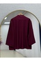Eliza Wide Sleeve Strawberry Cardigan-As2444 Burgundy - 6