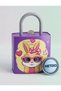 Lock-Shaped Giant Size Piggy Bank 26X17 cm Gift Metal Piggy Bank with Lid Easy to Open Model Purple Rabbit - 2