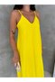 Strappy V-Neck Loose Fit Maxi Dress - 4