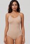 Alt Bölücüyüzük Snap-On Skin Color Enhancing Bodysuit Corset, Adjustable Strap Corset - 6