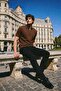Men's Fashion Trend Coffee Polo Collar T-Shirt - 2