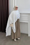 Arabic Asymmetrical Batwing Blouse