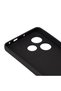 غطاء متوافق مع Tecno Pova 6 من NVTH، سيليكون مزخرف - أسود - 2