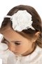 Baby Girl Evening Dress Rose Patterned Jacquard Dress and Hairband Set with Bolero - Birthday, Party, Wedding, Mevlüt (6 Months, 12 Months, 18 Months, 24 Months) 35395Pr - 5