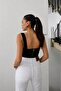 Women's Rope Detailed Corset Blouse - 3