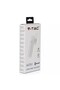 Bluetooth Headset, White, Wireless, 10m Range, 4-6h Battery - 6