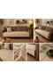 Striped Woven Sofa Cover - 7