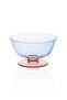 Ice Cream Dessert Presentation Bowl Blue Orange - 3