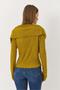 Madonna Collared Buttoned Knitwear Cardigan Mustard - 4