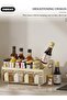 Kitchen Spice Organizer, Drawer Spice Racks with Spoon and Lid, 4-Cell Seasoning Storage Box - 3