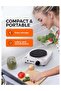 Electric Single Hot Plate for Flexible & Precise Table Top Cooking - Cast Iron Heating Plate - 3