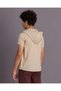 Senior Boys Beige Hooded Casual Shirt - 3