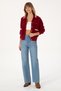 Women's Dark Raspberry Knitwear Cardigan 50315553-Vr104 - 4