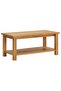 Coffee Table 90x45x40 cm Solid Oak Wood