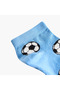 Pack of 7 Boys Socks Football Print - 5