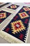 Antique Kilim Car Seat Cushion - 2