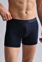 Egyptian Modal by Tencel Compact Cotton Classic Boxer Navy Blue - 3