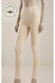 4-Pack Long Straight Women's Tights - 90% Cotton - 611 - 3