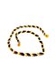 Certified Fish Back Model Three Color Adult Amber Necklace 55 cm 10 Gr - 3