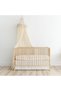 118-inch Macrame Bed Canopy, Bohemian Decor for Kids Room, Playroom, Reading Nook for Kids