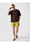 Nevavm Short Patterned Men's Swim Shorts with Difference - 2