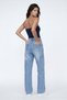 Women's high waist Wide-Leg wide leg jean pants - 3